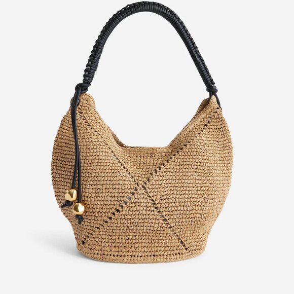 Madewell Handbags - NWOT The Large Camren Straw Bag Natural Multi